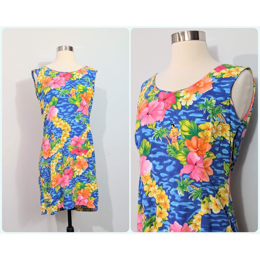 Jams World Floral Hawaiian Mini Dress